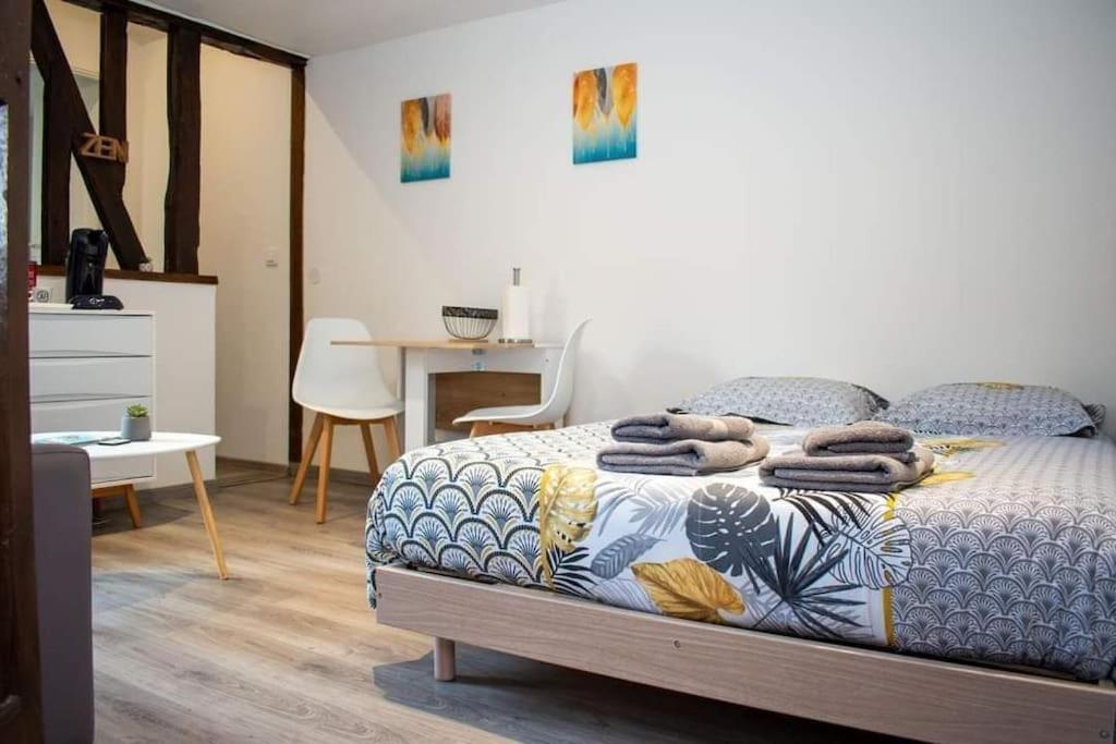 Studio Charmant Confortable Tv Centre Ville Лувье Экстерьер фото